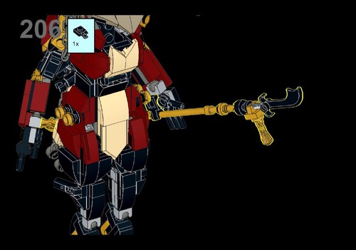 Tuta mech samurai the nobushi - samurai,