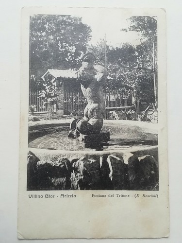 Cartolina ariccia villino - cartolina,
