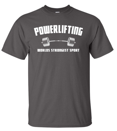 Shirt powerlifting palestra - t-shirt,