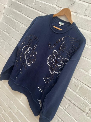 Kenzo felpa doppia tigre - kenzo,