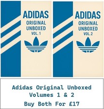 Adidas Originals Unboxed Vol 1 & 2 Adidas City Series Terrace Casuals Book Pair