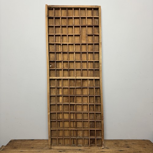 Vintage wooden printers - wooden, tray