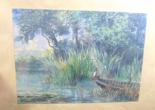 DIPINTO QUADRO ACQUERELLO