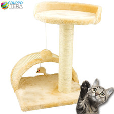 TIRAGRAFFI PER GATTI BEIGE CON