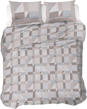 Parure Copripiumino Matrimoniale Flanella 100% Cotone, Sacco 250X200 CM E Federa