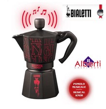 BIALETTI MOKA EXPRESS  3 TZ Stranger Things Netflix Limited Edition NO INDUZIONE