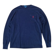Ralph Lauren manica lunga blu