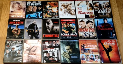 Lotto 165 film dvd - 165,