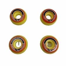 SCR Aggressive Confezione da 4 ruote in linea 48mm 102A Skater Freestyle NUOVE vintage