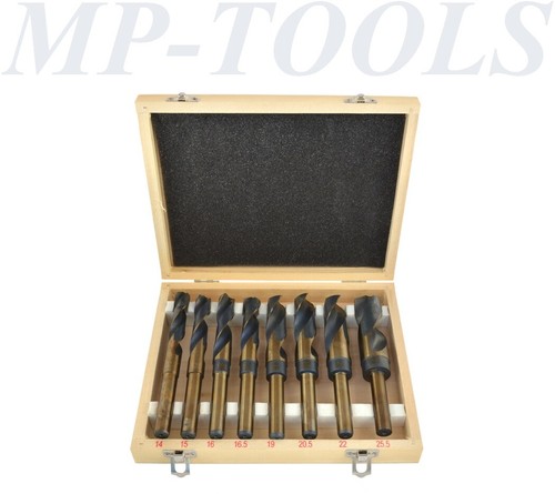 Punte trapano 8pz ferro hss - punte,