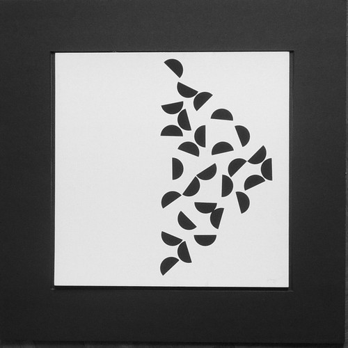 Paolo scheggi serigrafia - serigrafia, su