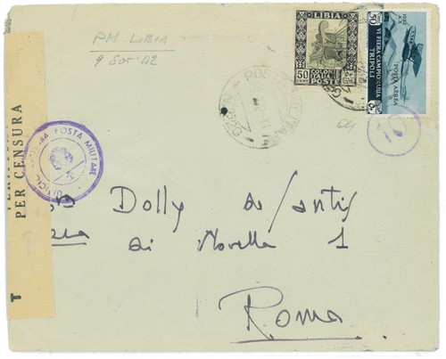 P2522 italia libia - libia, ,