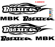 Kit 6 Adesivi MBK Booster in vinile prespaziato compatibili moto scooter