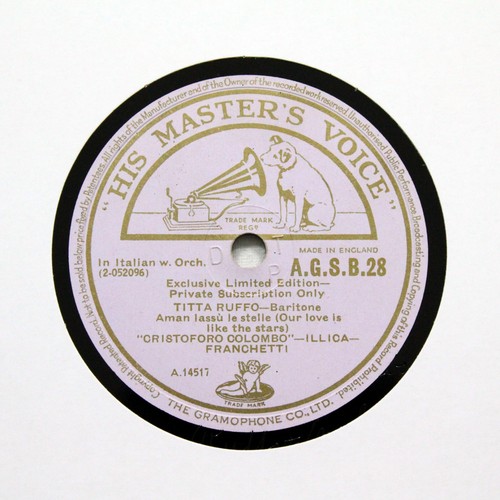 Titta ruffo cristoforo - titta, "cristoforo