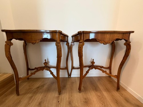 Coppia console vintage - , in