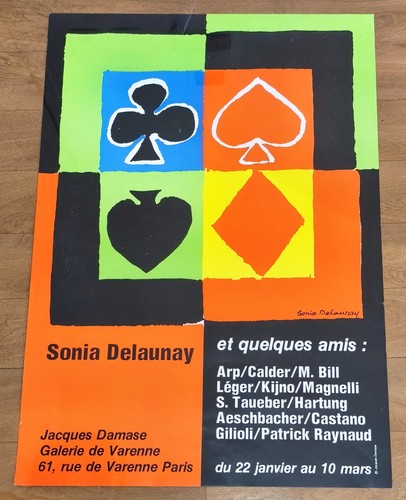 Affiche offset sonia - affiche, delaunay
