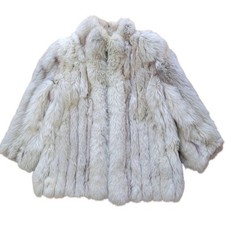 Cappotto corto Saga Fox bianco