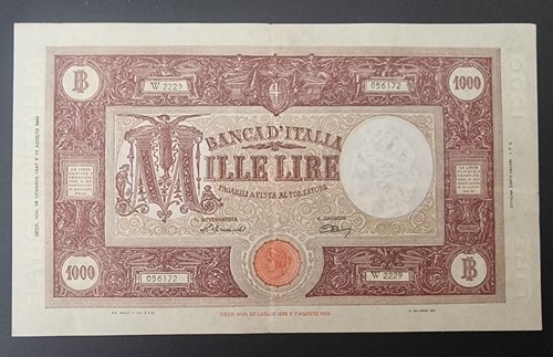 Rara mille 1000 lire - 1000,