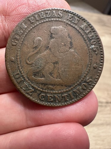 Centesimi 1870 spagna - 1870,