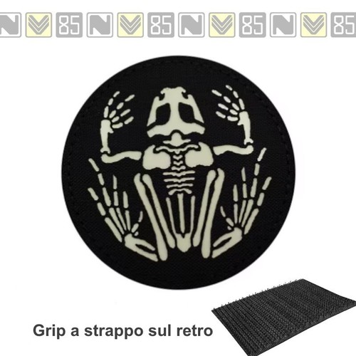 Patch tessuto pvc rana frog - patch,