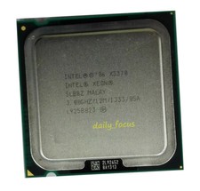 Intel Xeon x3370 3 GHz socket 775 4 core 4 thread SLB8Z processore CPU 12 MB