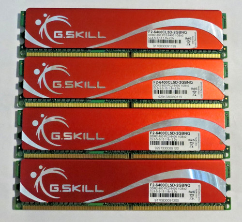 Kit 4gb 4x1gb ddr2 - 4gb,