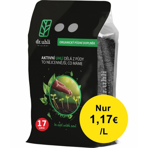 Biochar carbone - 17, (carbone