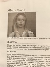CINEMA AUTOGRAFO ORIGINALE DI GLORIA GUIDA