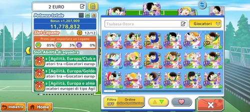 Account top full team - , captain