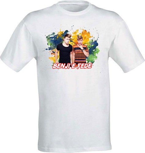 Maglietta tshirt benji fede - maglietta,