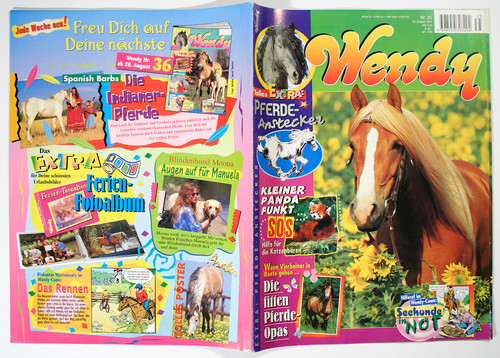 Wendy ragazza cavalli fumetto - wendy,