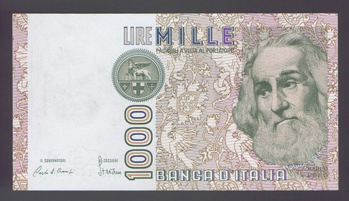 1000 lire marco polo d - marco,