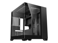 DIYPC DIY-CUBE01-BK custodia computer da gioco micro ATX vetro temperato nero USB3.0
