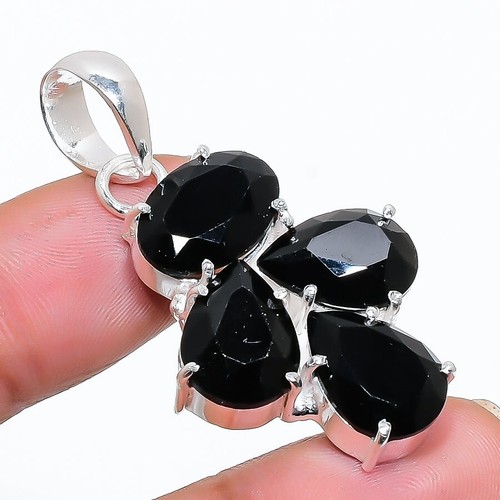 Spinel black gemstone - spinel, handmade