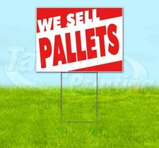 VENDIAMO PALLETS Insegna da