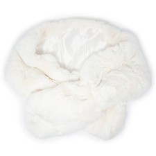 Stola bianca donna eco