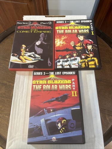 Starblazers dvds total of - -,