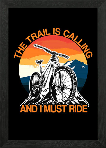 Poster arte parete - , cornice