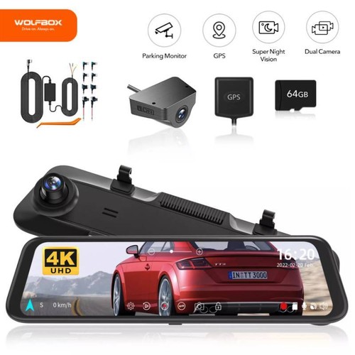 Wolfbox specchio dash - wolfbox, 12''