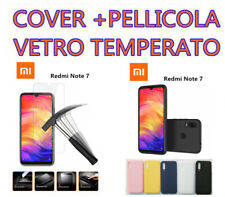 Cover Custodia morbida SILICONE TPU OPACA per xiaomi Redmi Note 7