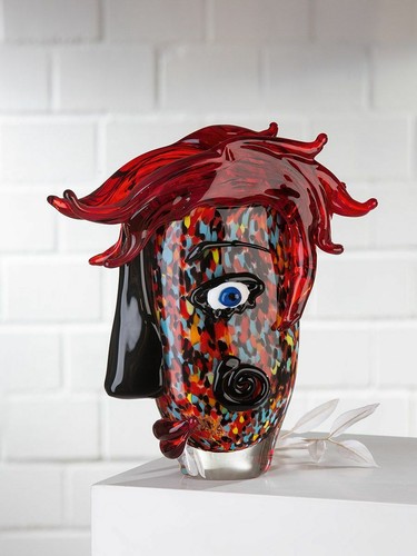 Murano vaso arte picasso - murano,