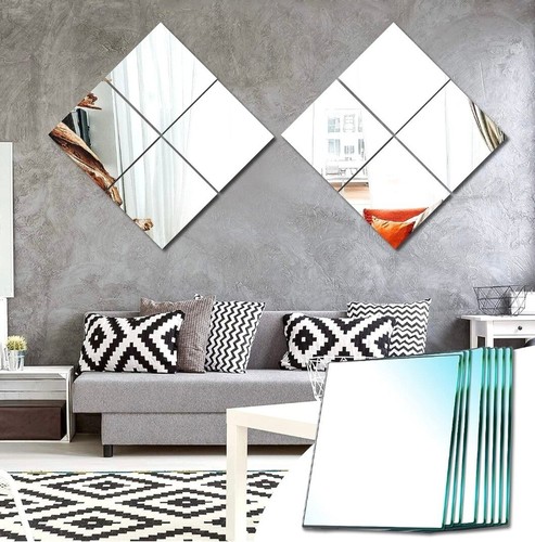 Set specchi quadrati - quadrati, mosaico