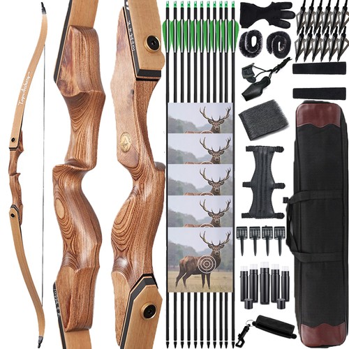 Set arco ricurvo - 60", da