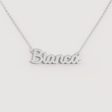 Collana NOME donna acciaio