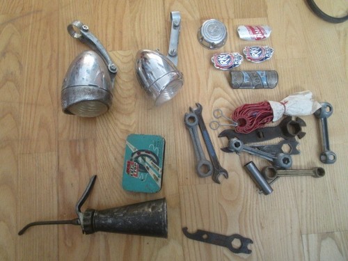 Accessori bici molto antichi