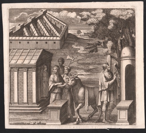 1742 rare gravure - rare, virgile