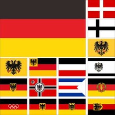 Bandiera Germania Impero Teutonico Stato Prussia Repubblica di Weimar Guerra Mercantile Est