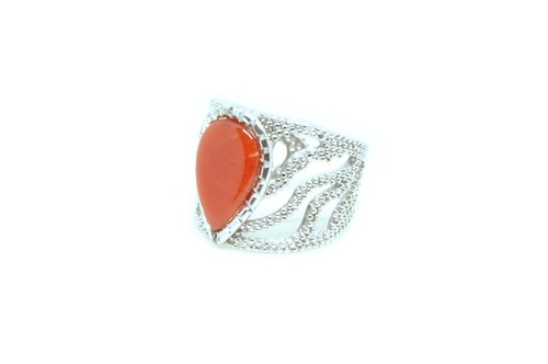 Anello argento 925 rodiato - in,