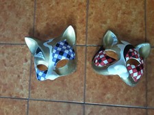 00641-1 MASCHERA IN CARTAPESTA  artigianale veneziana