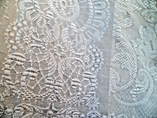 COPRILETTO MATRIMONIALE VINTAGE ORIGINALE * FRANGE  TESSUTO * COTONE MATELASSE'